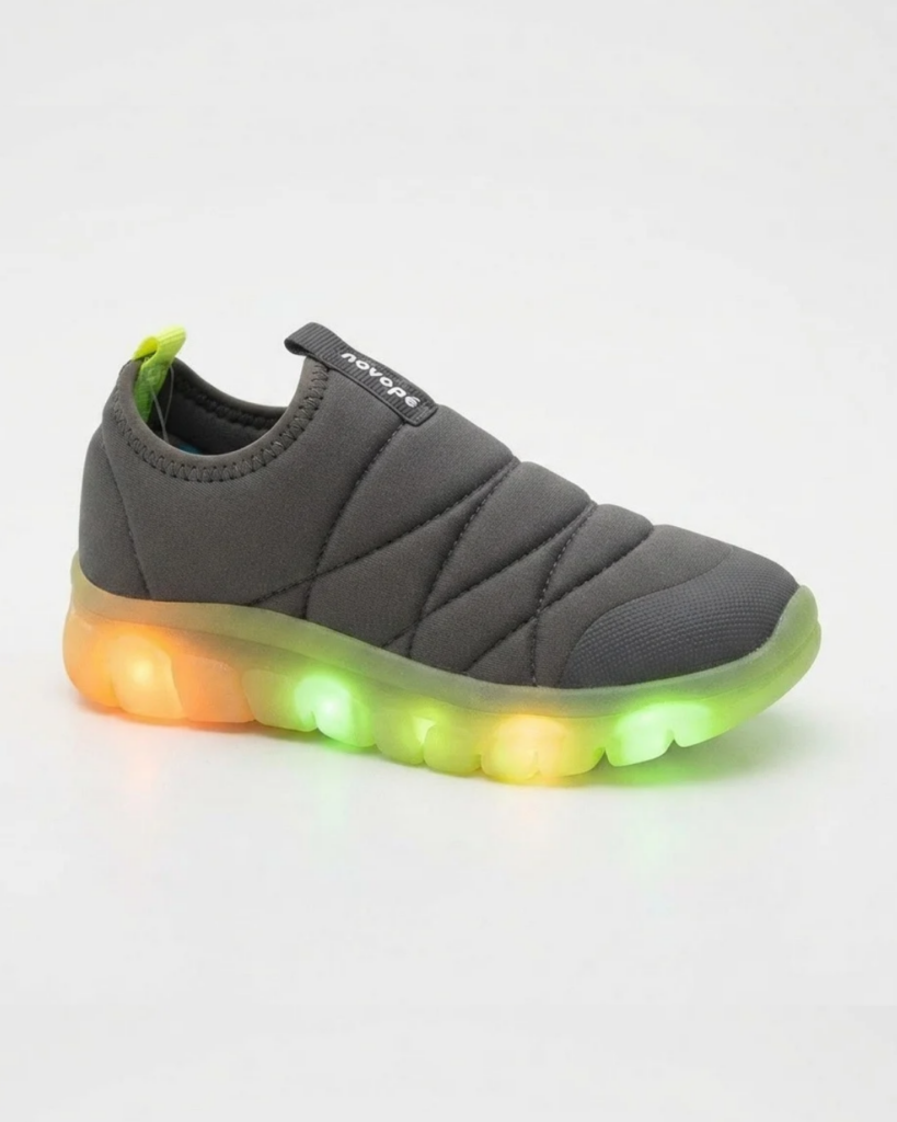 Tênis Novopé Menino Led 99001013 - Imagem 2