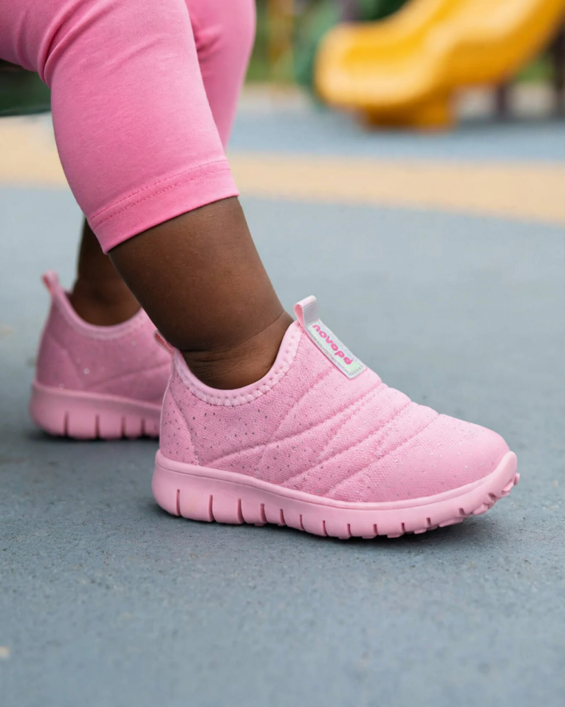 Tênis Novopé Menina Rosa Bebe 10001273