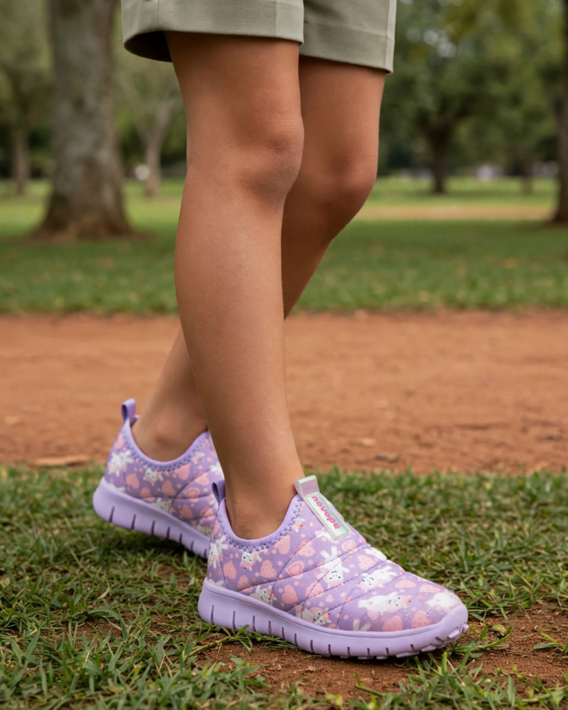 Tênis Novopé Menina Unicornio Lilas10001273