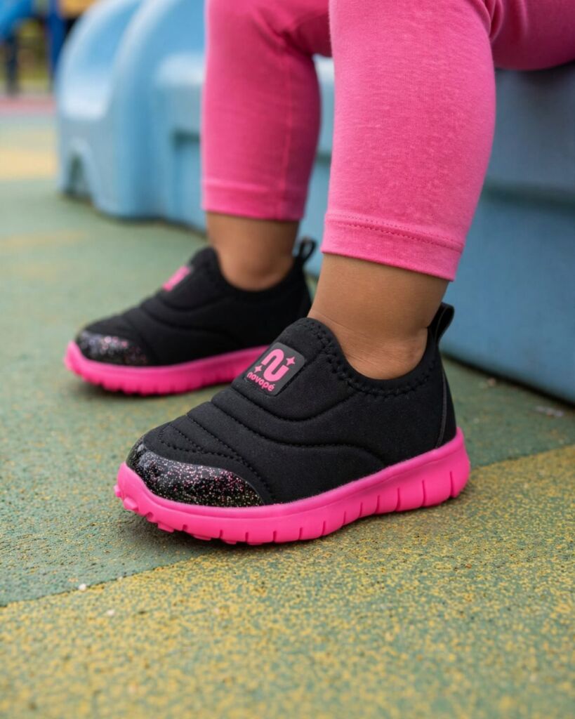Tênis Bebê Menina Novopé 10001283 Slip On - Imagem 2