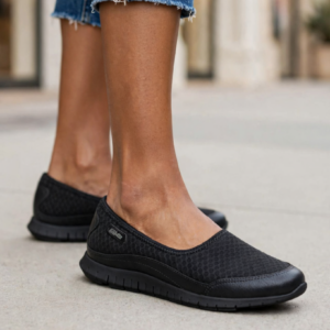 Tênis Actvitta Slip On Preto Napa 4202.547