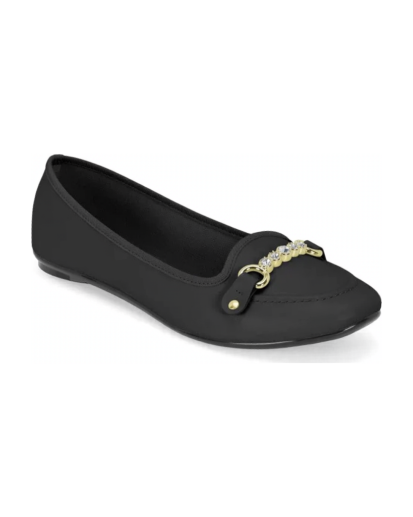 Sapatilha Mocassim Moleca Napa Preto 5726.136 - Imagem 2