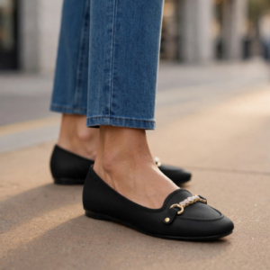 Sapatilha Mocassim Moleca Napa Preto 5726.136