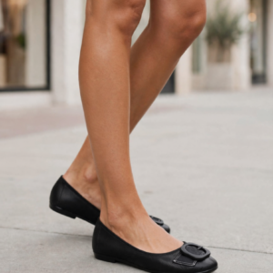 Sapatilha Feminina Moleca Fivela Preto 5729.134