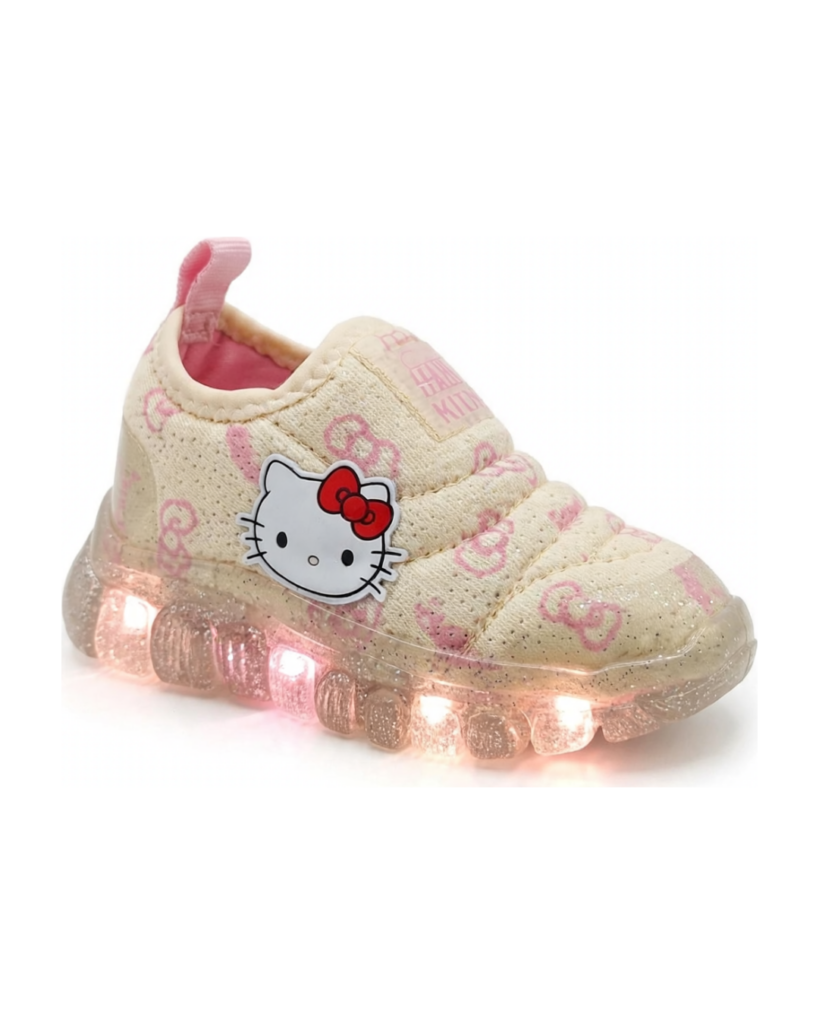 Tenis Novope 9900460 Baby Hello Kitty com Led - Imagem 2