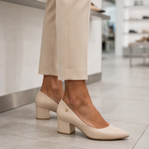 Sapato Scarpin Vizzano Salto Bloco Bico Fino 1220.315