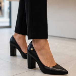 Sapato Scarpin Vizzano Salto Bloco Bico Fino 1285.400